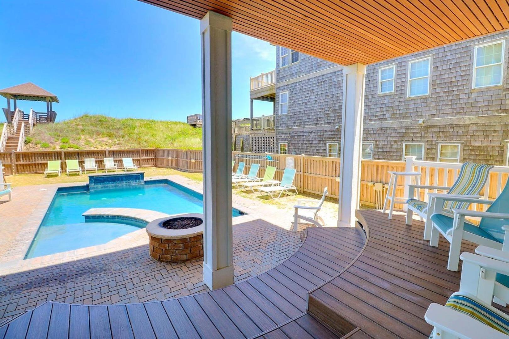 6007 Happy Sol Oceanfront Heatable Pool Villa Nags Head Luaran gambar